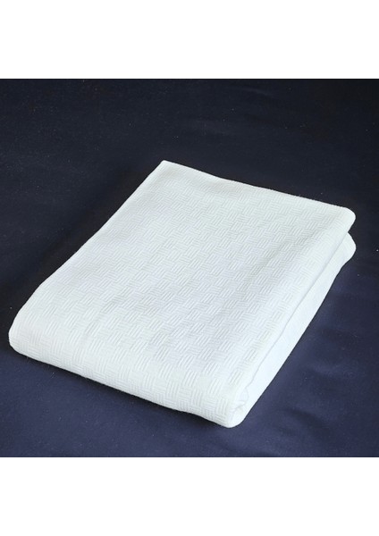 %100 Pamuk Mini Dama Desenli Tek Kişilik Pike | Otel Koleksiyonu | 160X230