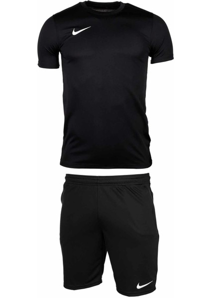 BV6708-010-BV6855-010 Siyah T-Shirt ve Siyah Şort Kombin (444 Veritabanından Da Düşülecek.)