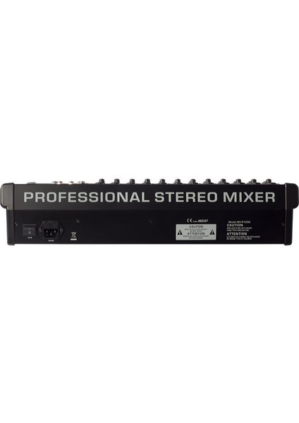 Magıcvoıce MV-P1200 12 Ch-Usb/bt Deck Mixer Anfi (4764)