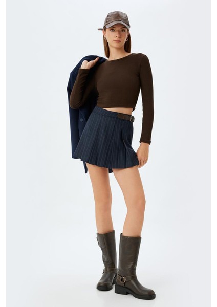 x Sima Tarkan - Bisiklet Yaka Basic Body Kaşkorse Uzun Kollu 5WAK50241EK