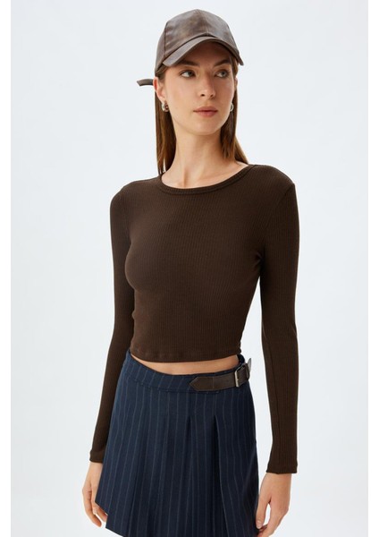 x Sima Tarkan - Bisiklet Yaka Basic Body Kaşkorse Uzun Kollu 5WAK50241EK modelleri