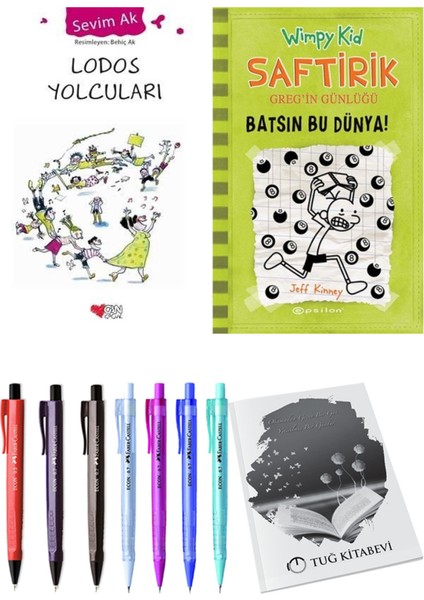 Saftirik 8 Batsın Bu Dünya! ve Lodos Yolcuları 2'li Set - Kalem