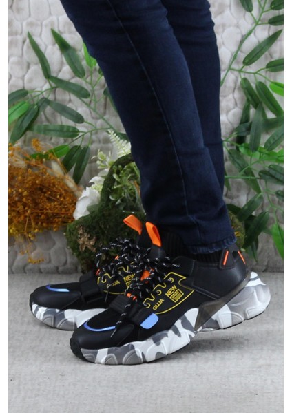 24k573 Rahat Esnek Sneaker Erkek Spor Ayakkabı modelleri