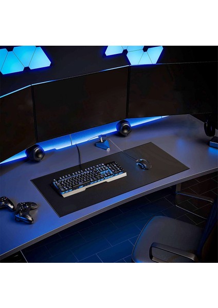 Mousepad Dikişli - Gaming Pad - Kaymaz Mousepad - Kaymaz Mouse Ped - Fare Pedi - Dikişli Mousepad 70x30 cm.