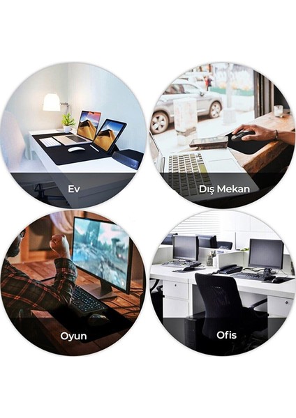 Mousepad Dikişli - Gaming Pad - Kaymaz Mousepad - Kaymaz Mouse Ped - Fare Pedi - Dikişli Mousepad 70x30 cm.