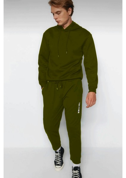 Erkek Regular Fit Tokyo Baskılı Ince Eşofman Altı Spr 205