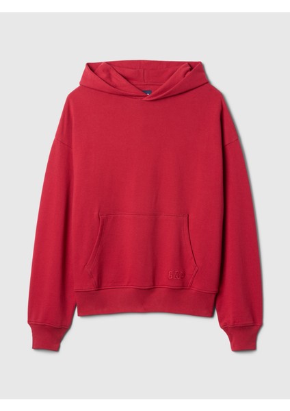 Erkek Kırmızı Gap Logo Heavyweight Oversize Sweatshirt fiyatları