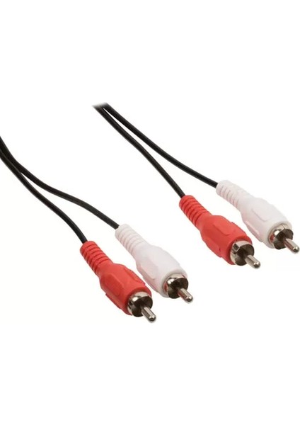 Stereo Ses Kablosu 2x Rca Erkek 2x Rca Erkek 10.0 M S