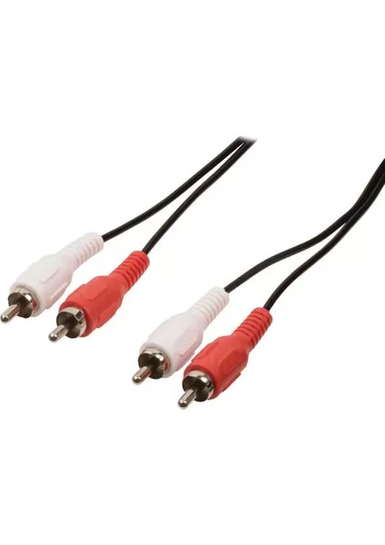 Stereo Ses Kablosu 2x Rca Erkek 2x Rca Erkek 10.0 M S