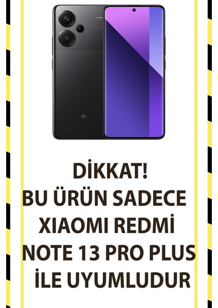 Xiaomi Redmi Note 13 Pro Plus Uyumlu Sevimli Kuzu 3D Oyuncak Tasarımlı El Geçmeli Renkli Kılıf