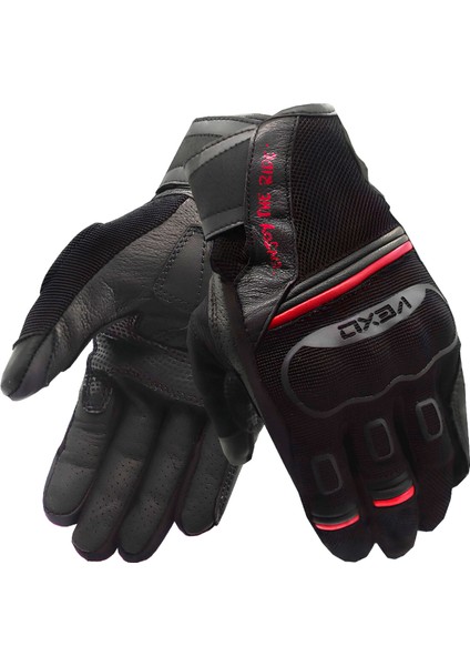 Leader Yazlık Motosiklet Eldiveni Kırmızı