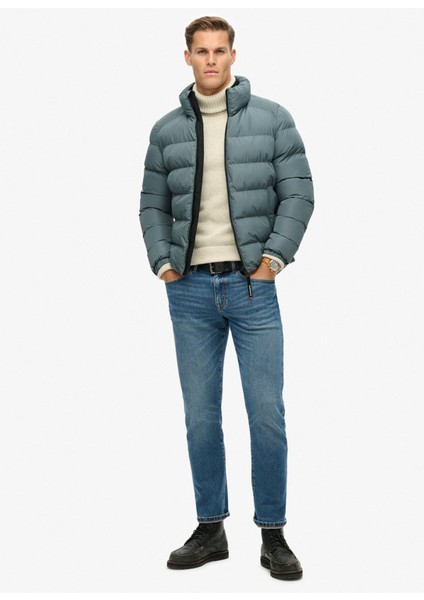 Koyu Mavi Erkek Mont M5011912A9VC_SPORTS Puffer Jacket