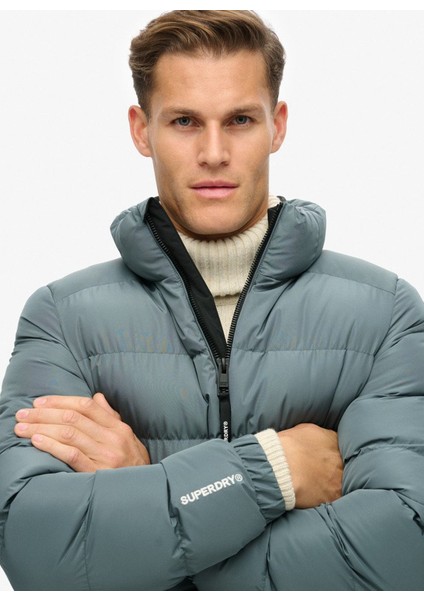 Koyu Mavi Erkek Mont M5011912A9VC_SPORTS Puffer Jacket