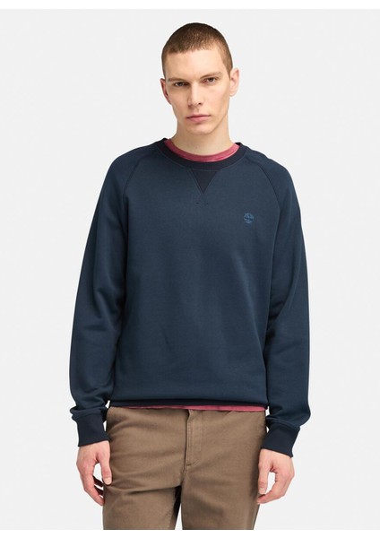 Mavi Erkek Bisiklet Yaka Normal Kalıp Sweatshirt TB0A2BNBZ021_EXETER Rıver Brushed B