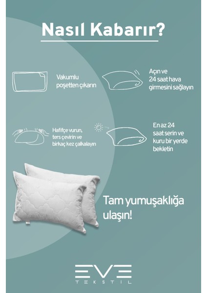 8 Adet Diamant Plus Kılıflı Fermuarlı Yıkanabilir Antialerjik Silikon Elyaf YASTIK 50 x 70 cm 800 GR