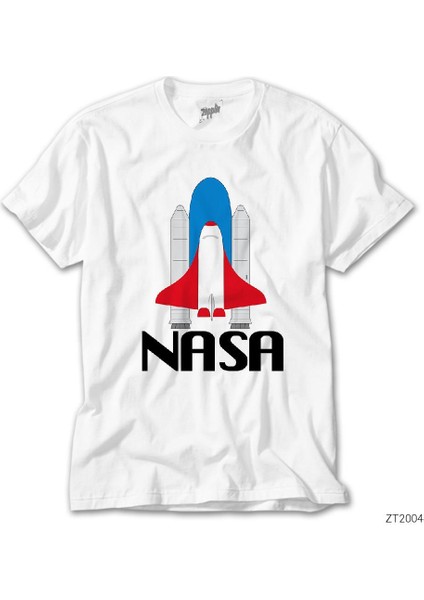 Nasa Vintage Logo Siyah Tişört