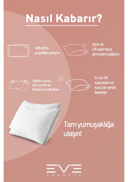 8 Adet Klima x Serisi Kılıflı Fermuarlı Klimali Antialerjik Silikon Elyaf Yastık 50 x 70 cm 900 gr indirimleri