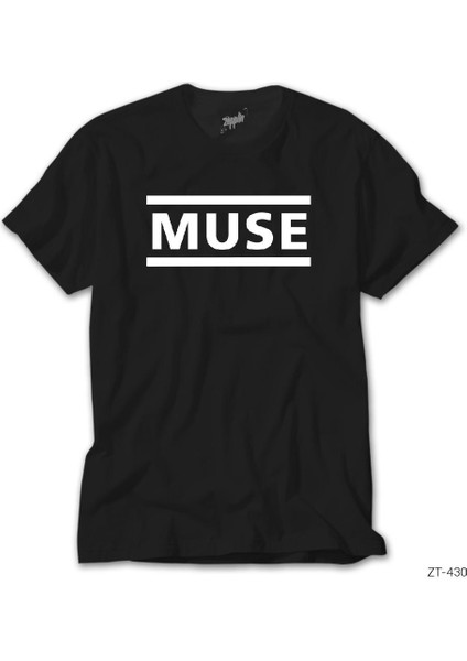 Muse Logo Siyah Tişört