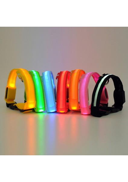 Kırmızı Stil 41-52CM Köpekler Için LED Işık Yansıtıcı Gece Güvenlik Gece Işıklı Köpek Tasma Köpekler Luminöz Parlayan Yansıtıcı Tasma Yaka Perro. (Yurt Dışından) indirimleri