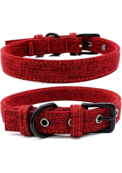 Kırmızı Stil Xs Beden Ardemer Tuval Renkli Basılı Bohem Köpek Tasma Konfor Ayarlanabilir Evcil Köpek Kedi Tasma (Yurt Dışından)