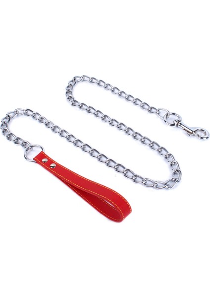 Siyah Stil 2MM-180CM Dayanıklı Anti-Isırma Metal Köpek Zincir Kayışı Küçük Orta Büyük Köpek Zincir Tasma Tutma Sapı Pu Deri Demir Zincir Pet Aksesuarları (Yurt Dışından) fırsatları