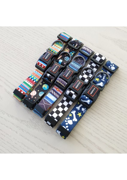 No.4 Tarzı L Beden Köpek Tasma Ayarlanabilir Boyut Pet Kedi Köpek Tasma Küçük Orta Büyük Köpek Patlama Geçirmez Şirin Kolye Tasma (Yurt Dışından) fırsatları