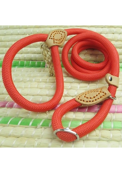 Kırmızı Stil 0.8CMX150CM Kayışlı Köpek Tasma Yürüyüş Kayışı Naylon Kayış Büyük Köpek Dağcılık Halatı Çekiş Küçük Orta Büyük Köpekler Için (Yurt Dışından)