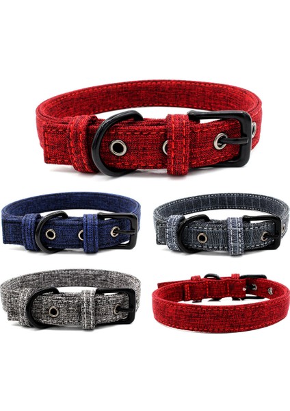 No.15 Tarzı S(37X1.5CM) Naylon Baskılı Köpek Tasma Kolye Ayarlanabilir Yavru Küçük Köpekler Tasma Pet Tasmaları Chihuahua French Bulldog Pet Ürünleri (Yurt Dışından)