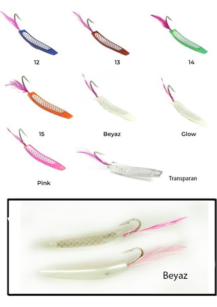 3625 Feather Jig 5cm Silikon Suni Yem 2'li Paket Pembe