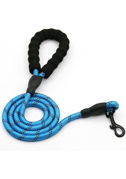 Mavi Stil 0.8CMX150CM Parlak Güzel 1.5m Naylon Emniyet Tokalı Köpek Tasması (Yurt Dışından)