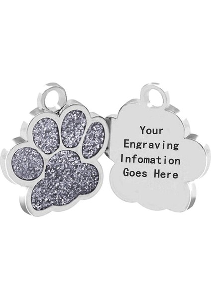 Sv Stili Bedensiz Kişiselleştirilmiş Kedi Yavrusu Id Etiketi Paslanmaz Çelik Pati Isim Etiketleri Kolye Kaybolmaz Özel Köpek Etiketi Oyma Pet Köpek Tasma Aksesuarları (Yurt Dışından)