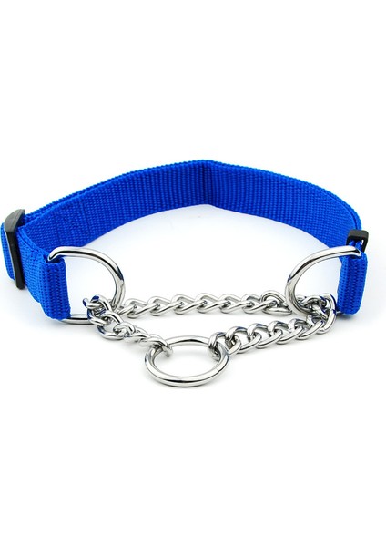 Mavi Stil 40-72CM Yeni Köpek Tasmalı Kaynaklı Zincir Halkalı Naylon Tasma Eğitim Aksesuarları Ayarlanabilir Tasma Büyük Köpekler Için (Yurt Dışından) indirimleri