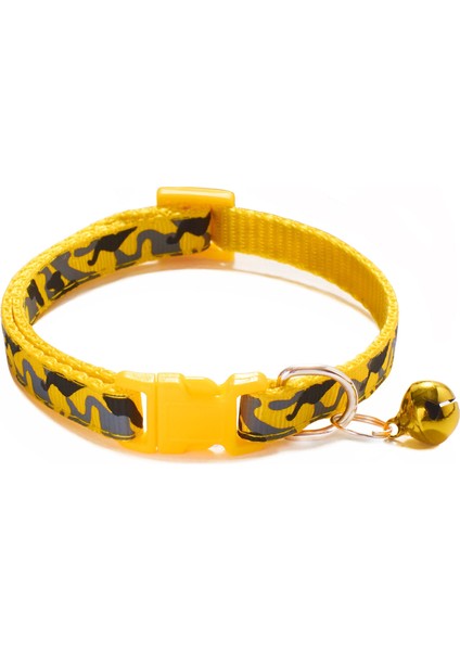 No.1 Tarzı 25CM-40CM Güzel Kediler Için Zil Takılı Ayarlanabilir Kamuflaj Kedi Tasma Köpek Tasma - Evcil Hayvan Malzemeleri Ürünü (Yurt Dışından)