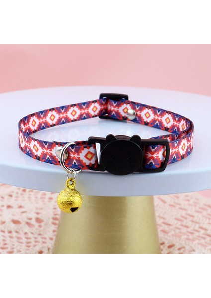 A16 Stili Sevimli Kedi Tasması Çiçek Çan Kolye Süs Kolye Pet Köpek Ayarlanabilir Işık Tasması Boyun Kemeri Evcil Hayvan Aksesuarları Ürünü (Yurt Dışından)