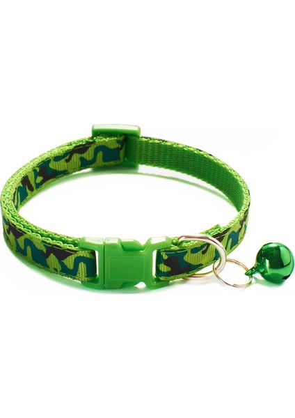 No.10 Tarzı 25CM-40CM Güzel Kediler Için Zil Takılı Ayarlanabilir Kamuflaj Kedi Tasma Köpek Tasma - Evcil Hayvan Malzemeleri Ürünü (Yurt Dışından)