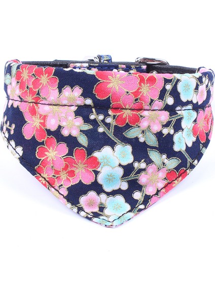 Eşarp Siyah Stil L Beden Küçük Orta Boy Kız Köpekler ve Kediler Için Faux Deri Yaka Fuları Takılabilir Çiçekli Köpek Kedi Tasma (Yurt Dışından) fiyatları