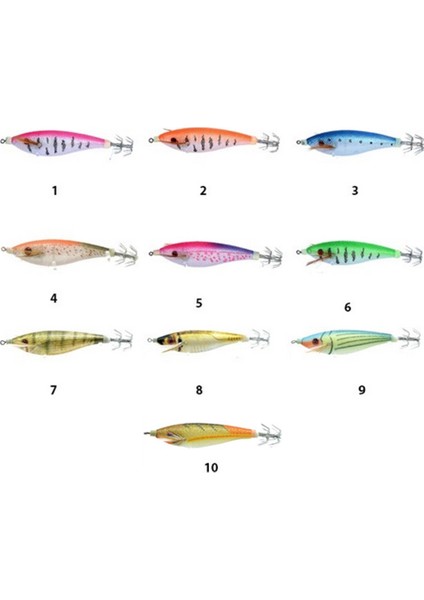 3010 Kalamar Zokası 7cm Flash Filinta Squid 8