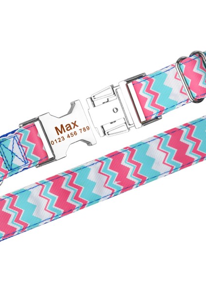 K Tarzı L Beden Ayarlanabilir Naylon Köpek Tasması Kişiselleştirilmiş Evcil Hayvan Yavru Kimlik Etiketi Küçük Orta Büyük Köpek Tasmaları Özel Ücretsiz Kazınmış Isim Köpek Tasmaları (Yurt Dışından) indirimleri