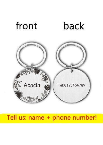 Gümüş Tarzı 20 mm Kişiselleştirilmiş Köpek Kimlik Etiketleri Boyun Bandı Kimlik Etiketleri Özel Gravür Kolye Zincir Şans Malzemeleri Için Köpek Etiketi Ad Ürünleri Pet Aksesuarları (Yurt Dışından)