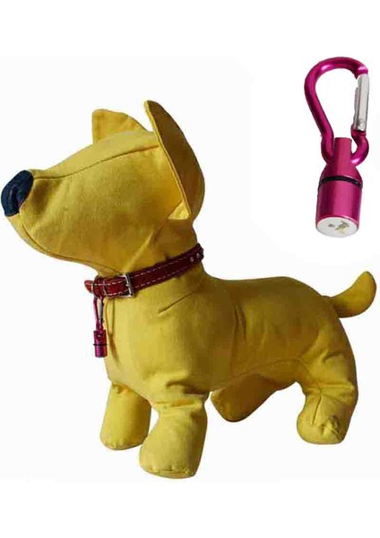 Sıcak Pembe Tarzı Orta Köpek LED Parlayan Kolye Kolye Güvenlik Yavru Kedi Gece Işığında Flaş Yaka Evcil Parlak Parlayan Karanlıkta (Yurt Dışından)