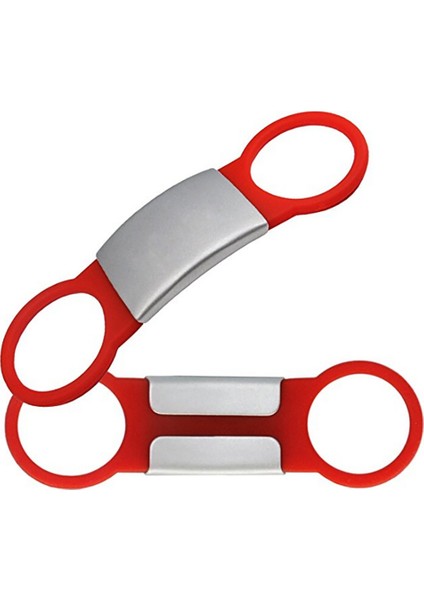 Bordo Tarzı 8x2.5cm Paslanmaz Çelik Pet Köpek Etiketi Silikon Köpek Kimlik Etiketi Kazımalı Köpek Tasmalı Kayıp Karşıtı Evcil Hayvan Plakası Etiketler Köpek Kedi Gerdirilebilir Kauçuk (Yurt Dışından)
