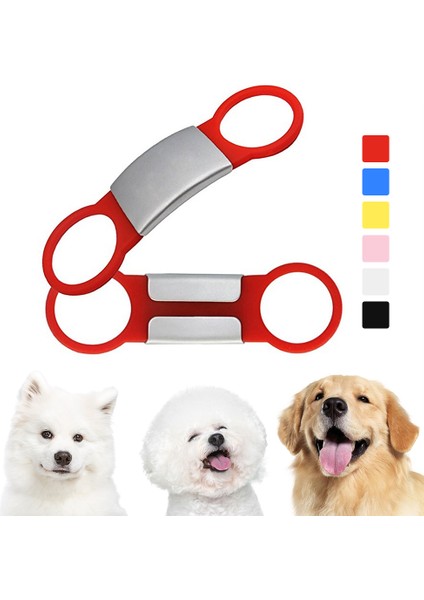 Bordo Tarzı 8x2.5cm Paslanmaz Çelik Pet Köpek Etiketi Silikon Köpek Kimlik Etiketi Kazımalı Köpek Tasmalı Kayıp Karşıtı Evcil Hayvan Plakası Etiketler Köpek Kedi Gerdirilebilir Kauçuk (Yurt Dışından) fiyatları