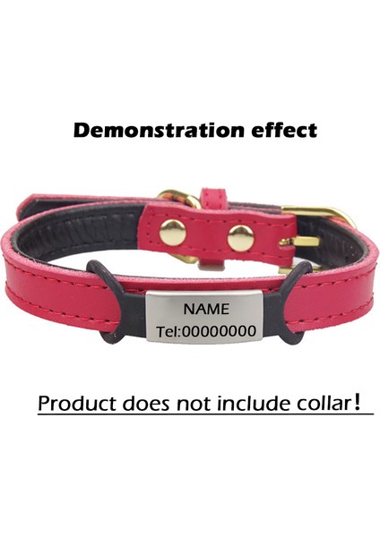 Bordo Tarzı 8x2.5cm Paslanmaz Çelik Pet Köpek Etiketi Silikon Köpek Kimlik Etiketi Kazımalı Köpek Tasmalı Kayıp Karşıtı Evcil Hayvan Plakası Etiketler Köpek Kedi Gerdirilebilir Kauçuk (Yurt Dışından) modelleri