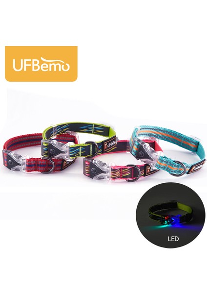 Yeşil Yakalı Stil L Beden Ufbemo Yansıma Şeritli Ayarlanabilir Işıklı Köpek Tasma Kemeri Güvenli Pet Aksesuarı Ürünü Dachshund Için (Yurt Dışından) fiyatları