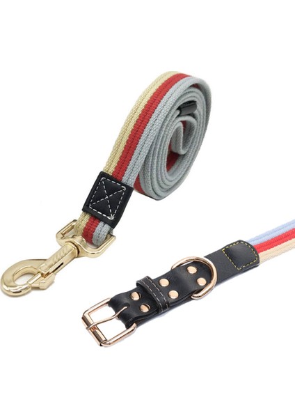Kırmızı Stil W2.0cm L2M Dayanıklı ve Güçlü Kanvas Pet Eğitim Çekiş Halatı ile Tasma Kanca Pet Yürüyüş Tasması Küçük Orta Büyük Köpekler Için (Yurt Dışından)