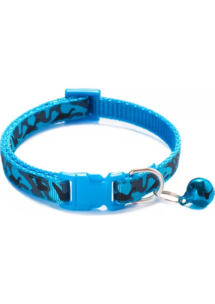 No.9 Tarzı 25CM-40CM Güzel Kediler Için Zil Takılı Ayarlanabilir Kamuflaj Kedi Tasma Köpek Tasma - Evcil Hayvan Malzemeleri Ürünü (Yurt Dışından)