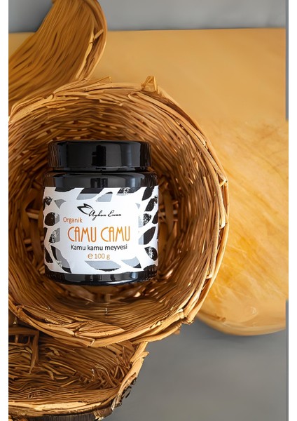 Organik Camu Camu Kamu Kamu Meyvesi Tozu 100 G