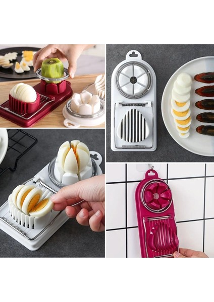 ® Çok Fonksiyonlu Eşit Yumurta ,Meyve Dilimleyici Kesici Aparat