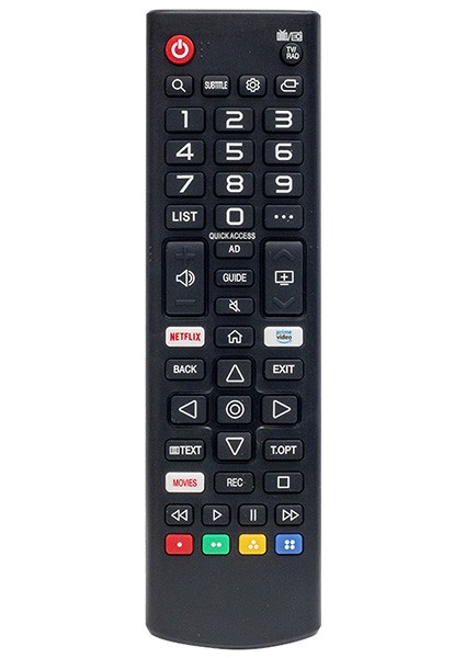 Lg Prıme Vıdeo-Netflıx-Movıes Tuşlu LCD LED Tv Kumanda (AKB75675311HIK752K531) (40123=19477)