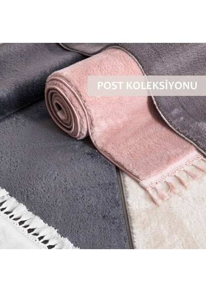 Luxess Post Koleksiyonu Yumuşak Dekoratif Halı 1059 Pembe